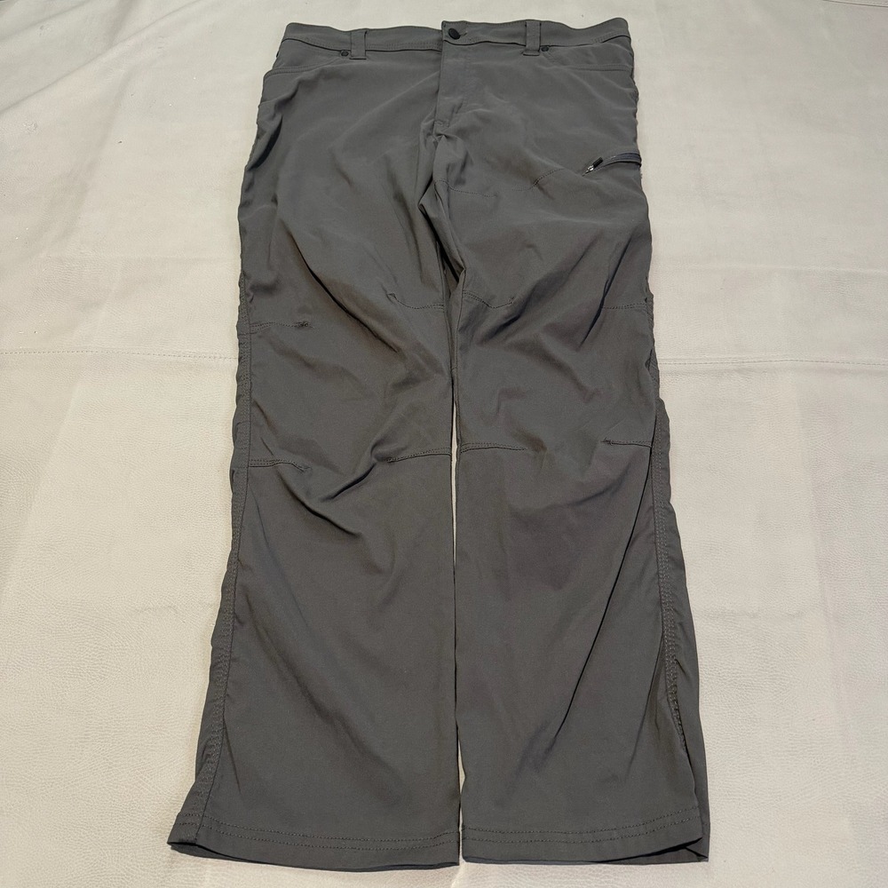 Wrangler All Terrain Gear ATG Men Gray Outdoor Hike Utility Pant 10NT645DW 36x30